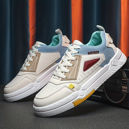 Men's Block Skate Shoes Resistant Non Slip Casual Shoes