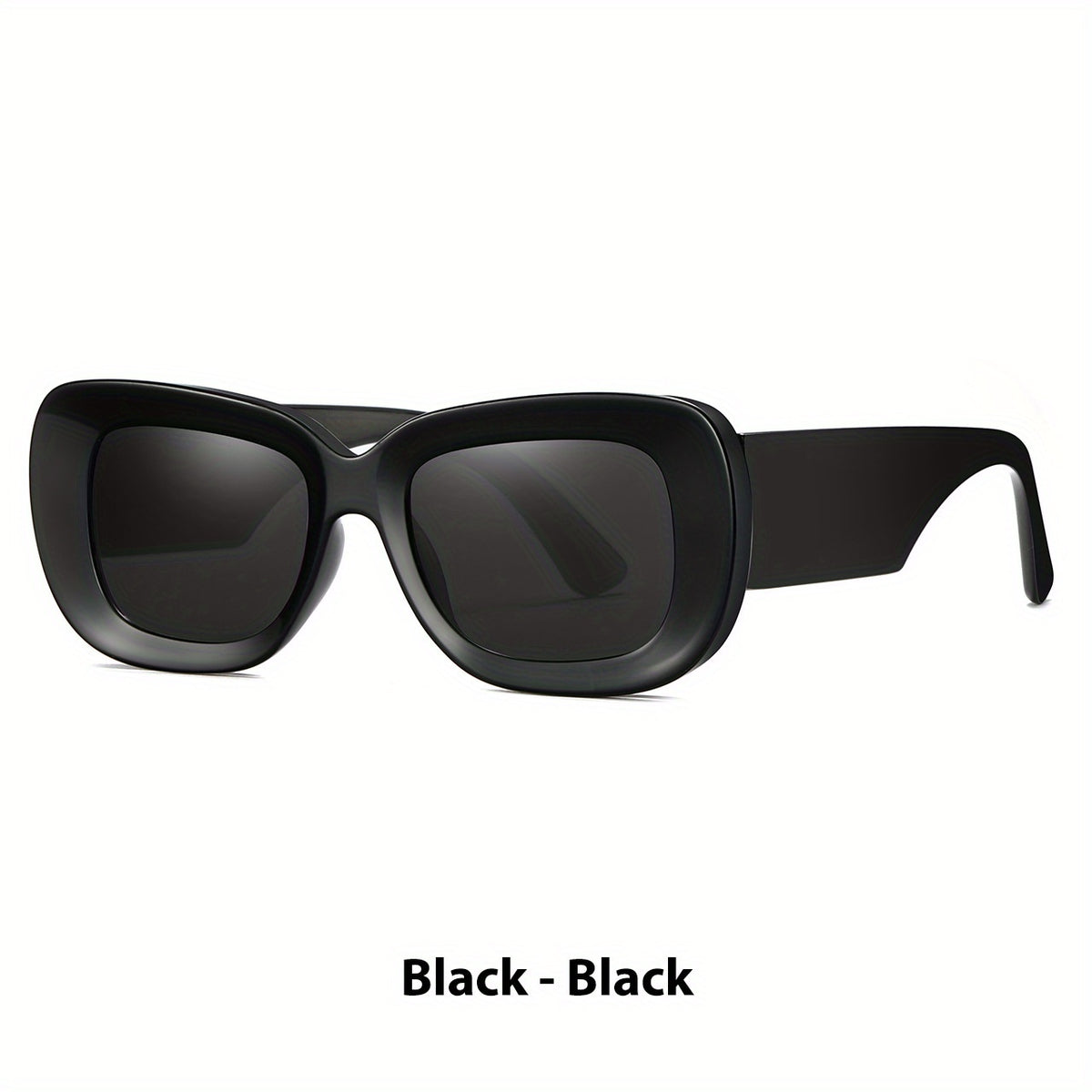 Large Square Sunglasses Casual Gradient Glasses UV400