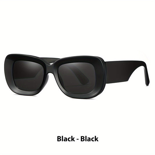 Large Square Sunglasses Casual Gradient Glasses UV400