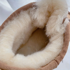 Men's Winter Thermal Snow Boots with Fuzzy Lining