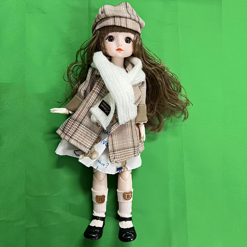 Anime Style Doll Mixed Colors Poseable Figure Collectible Display Collection