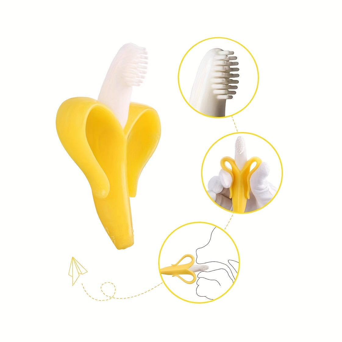 Banana Tooth Gel Teething Stick for Babies