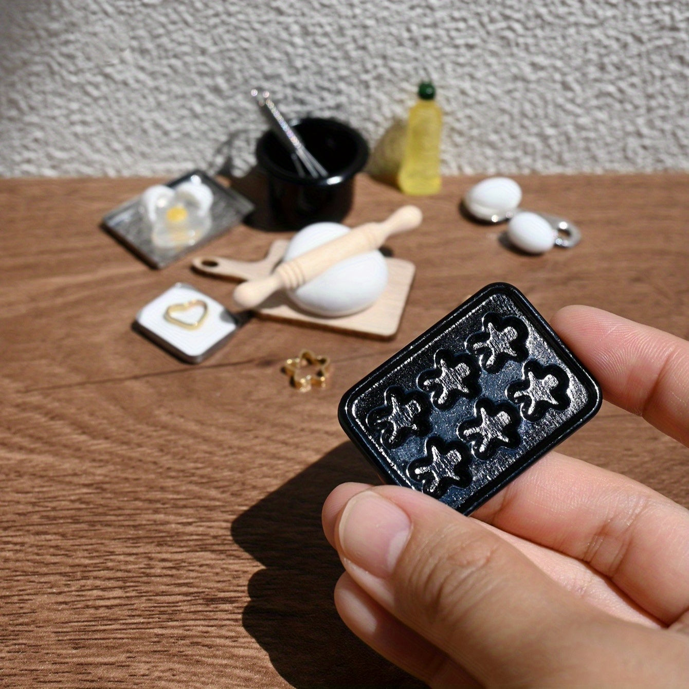 Mini Baking Set Dollhouse Accessories Mini Food Pro