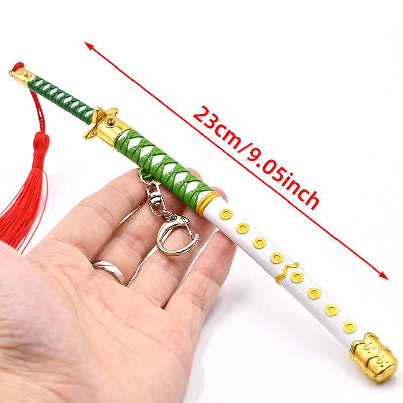 Mini Anime Sword Keychain Bag Hanging Decoration