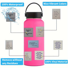 115pcs Inspirational Vinyl Stickers for Scrapbooking Laptops