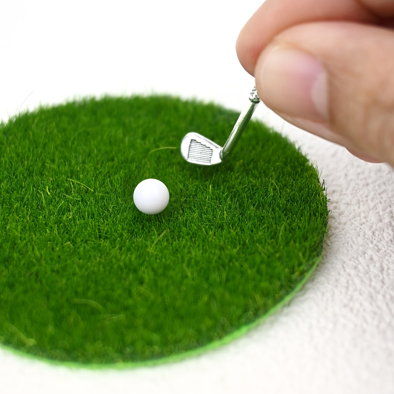 Micro Golf Scene Ornament Dollhouse Accessories Mini Landscape Souvenirs