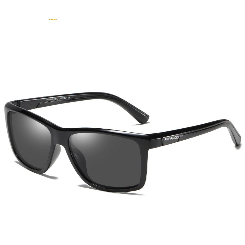 Men Polarized Square Sunglasses Retro Summer Shades