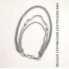 Men's Stainless Steel Skull Pants Chain Hip Hop Style