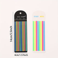 320pcs Highlighter Sticky Notes Page Markers Annotating Books Office Supplies