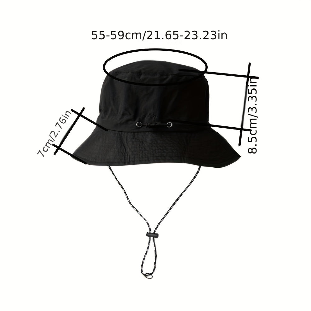 Outdoor Packable Bucket Hat Sunshade Waterproof Fishing Hat