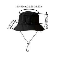Outdoor Packable Bucket Hat Sunshade Waterproof Fishing Hat