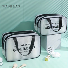 Makeup Bag with Dry and Wet Separation Extra Large Capacity