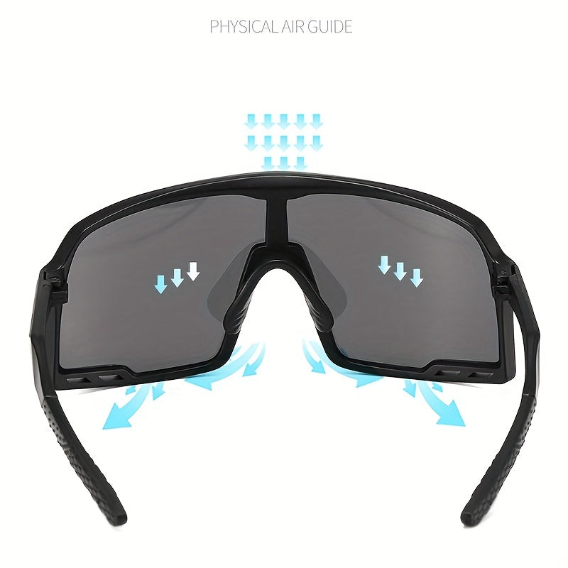Men's Cycling Sunglasses Anti-UV Sports Glasses RZ1414