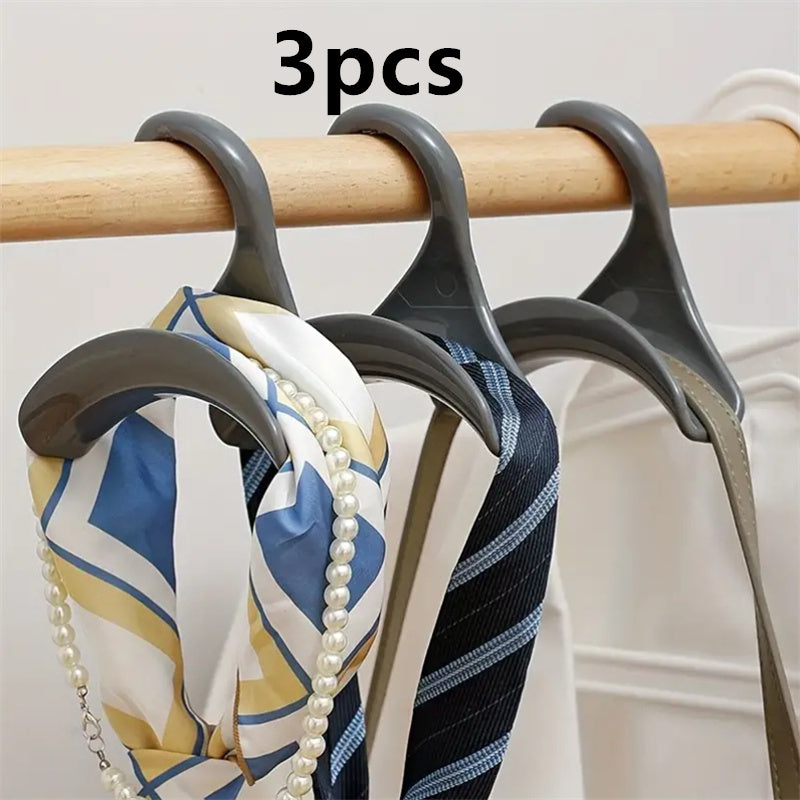 18pcs Handbag Hooks Arch Safety Hanger Space Saving Portable Bag Holders