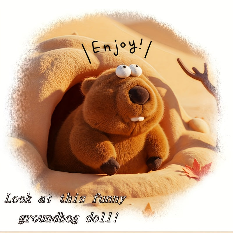Soft Brown Plush Toy Stuffed Animal - Perfect Gift for Friends & Family