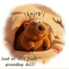 Soft Brown Plush Toy Stuffed Animal - Perfect Gift for Friends & Family