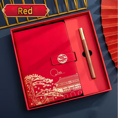 Customizable A5 Personalized Notebook Gift Set for Men with Pen & Refill