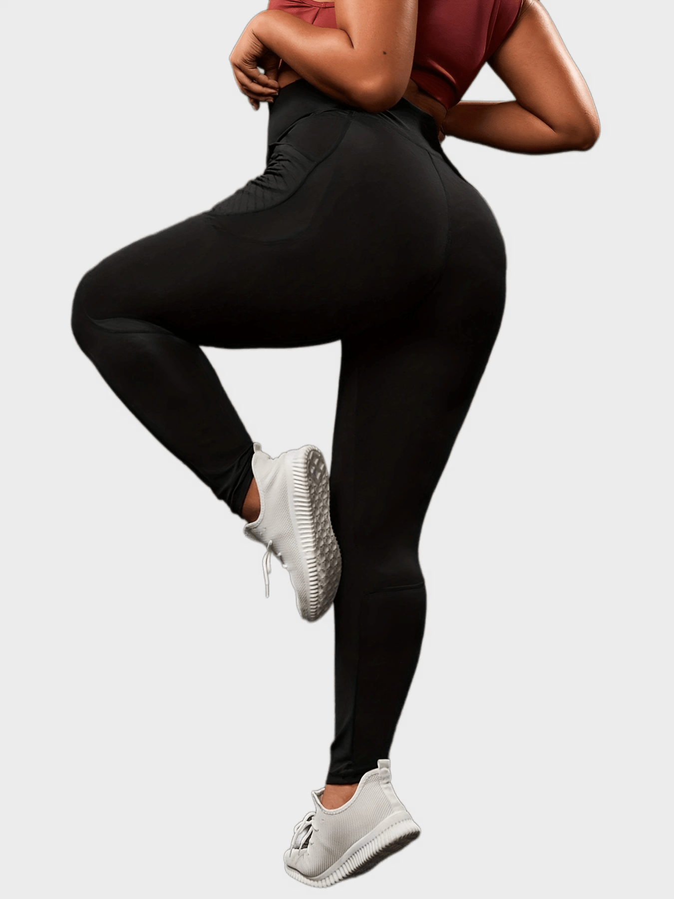  Sports Leggings Women's High Rise Skinny Leggings With Pockets