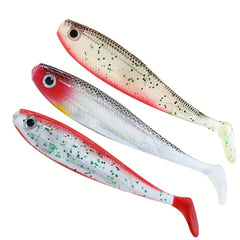 2pcs 12g T Tail Soft Fishing Lures Artificial Wobblers Fishing Tackle