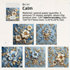 Baroque Vintage Stationery for Journal Collage DIY