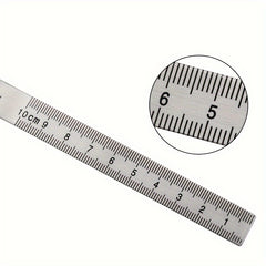 Stainless Steel Angle Ruler 0-180 Degrees Measure Tool