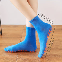 Breathable Non Slip Yoga Socks With Grips for Pilates Barre Ballet