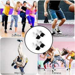 2 Pairs Dance Socks Over Shoes Elastic Dance Shoe Covers