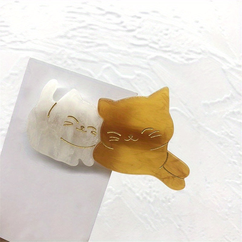 Cat Shaped Duck Billed Hair Clip for Girls