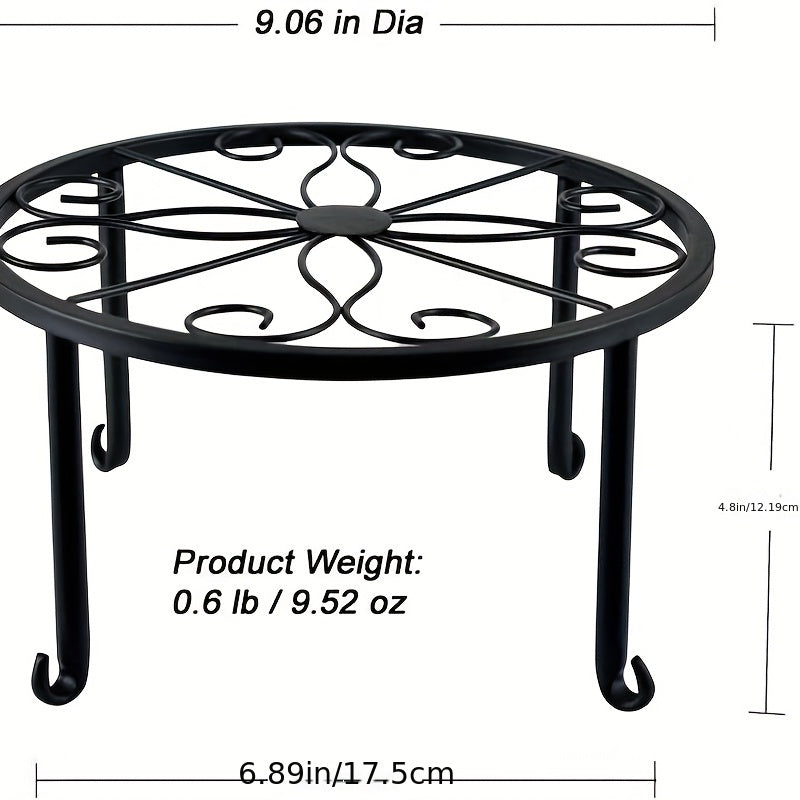 2 Pack 22" Rustproof Metal Plant Stands - Heavy Duty Plants Holder