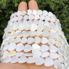 Natural Shell Beads 8-12mm Heart Horseshoe Snail Loose Beads for DIY Jewelry