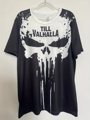 Men's 3D Skull Graphic T-shirt Stretch Breathable Tee