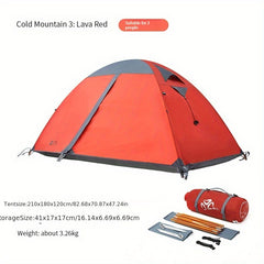 Outdoor Folding Windproof Rainproof Tent Waterproof Camping Hiking
