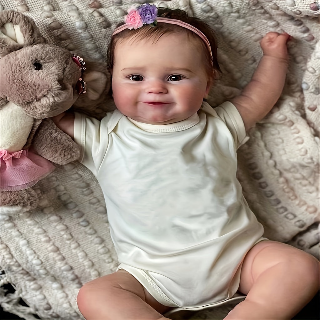 50.8cm Short Hair Reborn Doll - Birthday & Christmas Gift