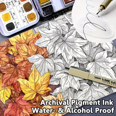 0.35mm Art Drawing Pen Waterproof Needle Tube Pen