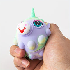 Unicorn Decompression Ball Puzzle Silicone Grip Ball Toy