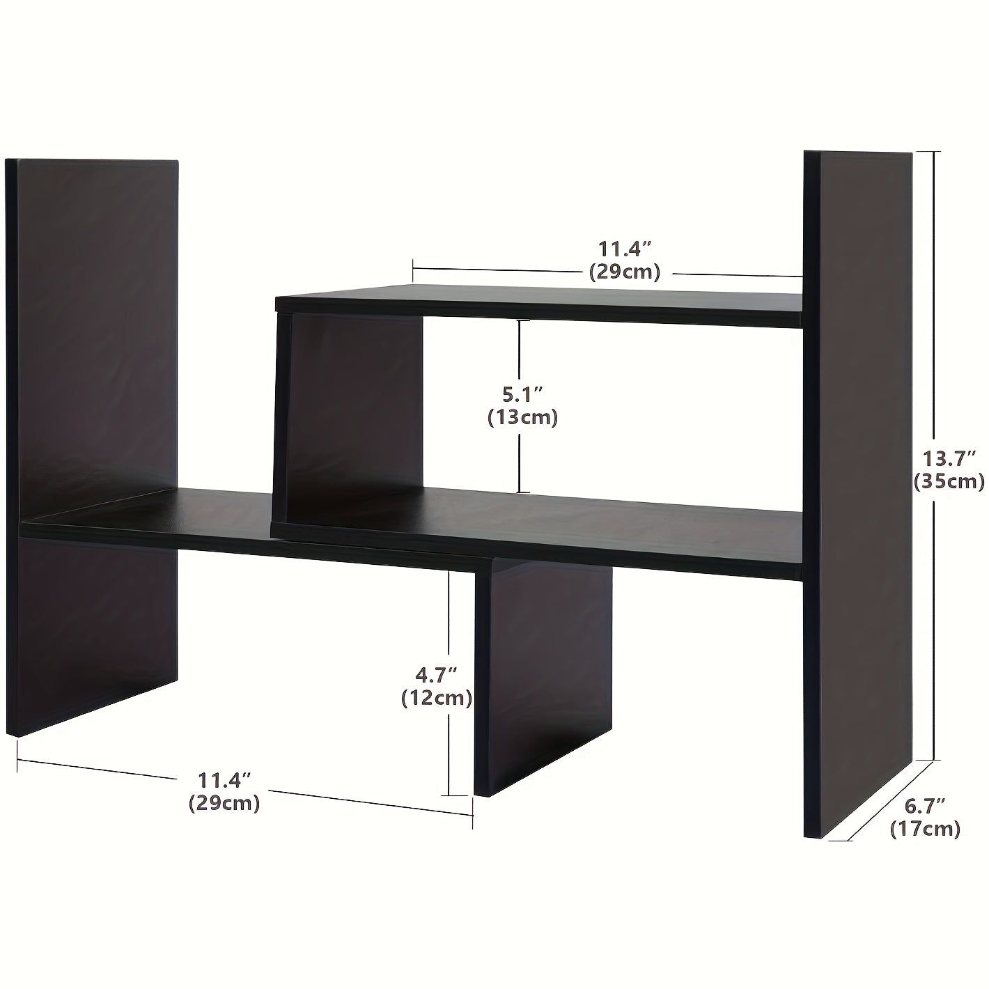 Bookshelf Table Student Use Desk Book Desktop Shelf Storage Modern