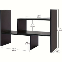 Bookshelf Table Student Use Desk Book Desktop Shelf Storage Modern
