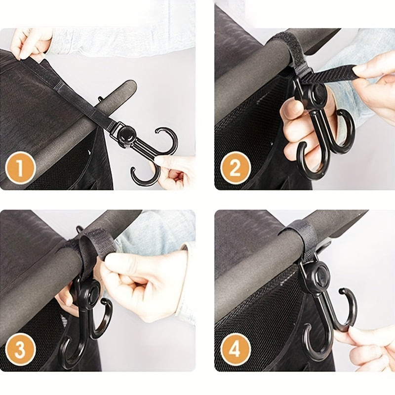 Universal Car Stroller Hook Front Motorcycle Pedal Bicycle Handlebar