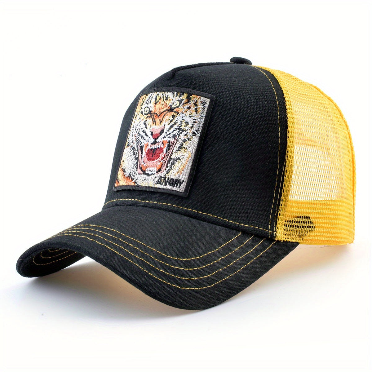 Tiger Embroidery Baseball Cap Unisex Sunshade Hip Hop Hat