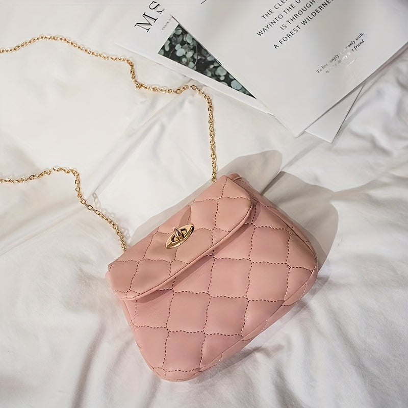 Cloud Quilted Crossbody Bag Chain Shoulder Bag Small Flap Purse