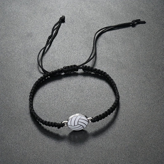 Braided Hand Rope Volleyball Team Fan Bracelet Football Basketball Bracelet