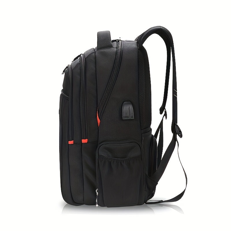 Large Laptop Backpack for Men with USB Charging Port