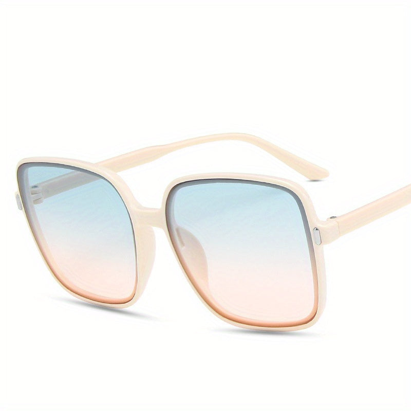 Large Square Sunglasses Women Retro Summer Outdoor UV400 Sun Shades