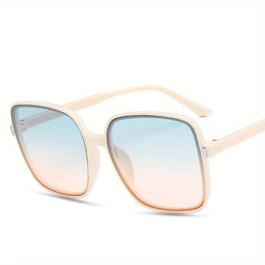 Large Square Sunglasses Women Retro Summer Outdoor UV400 Sun Shades