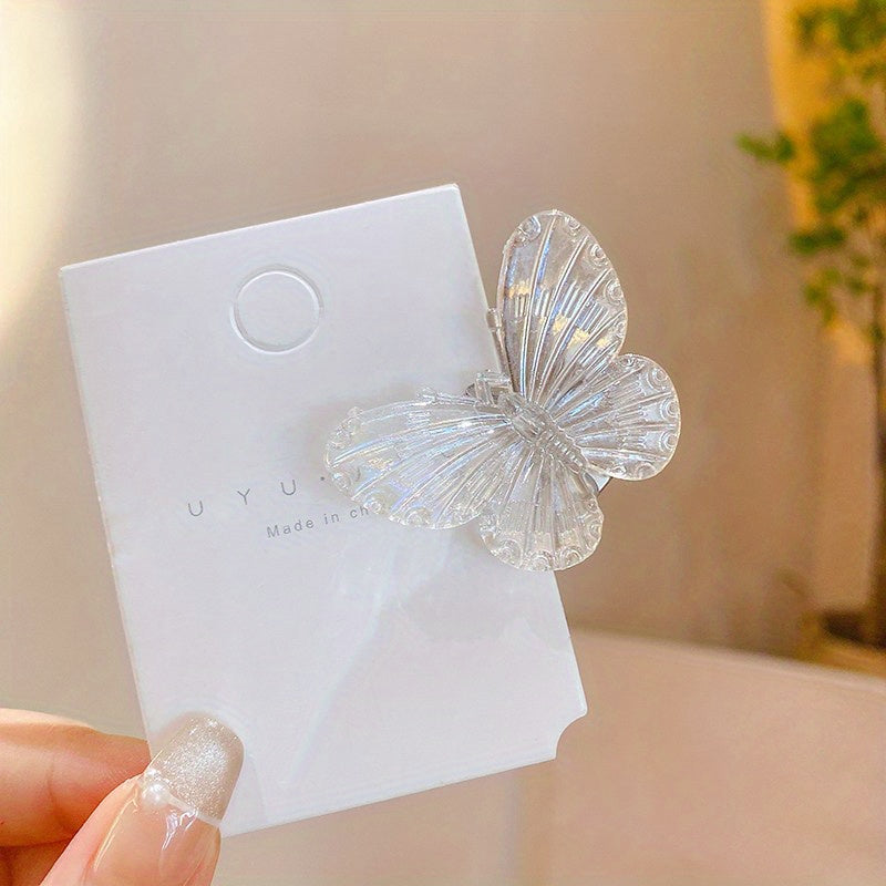 Glitter Butterfly Hair Clips Colorful Barrettes Wedding Hair Accessories