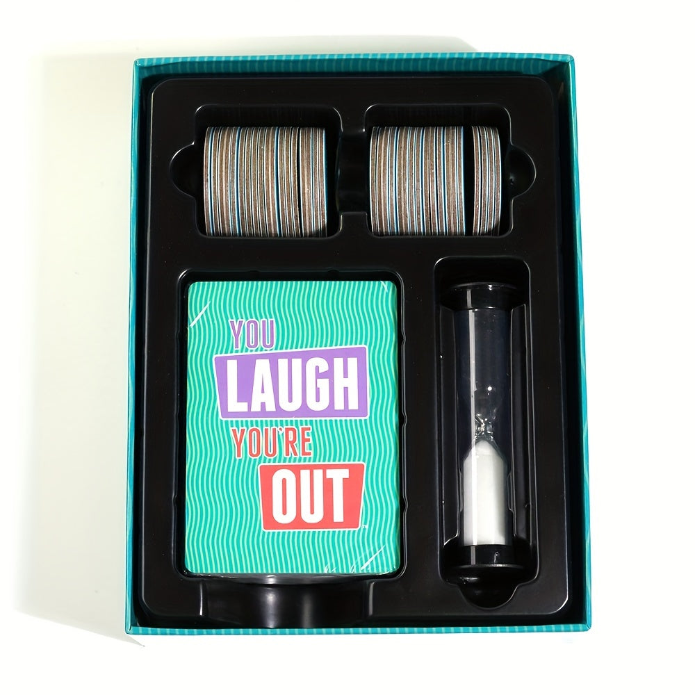You Laugh You're Out Family Game - Big Groups