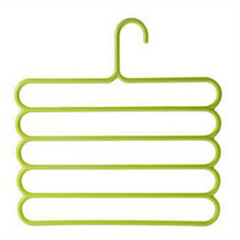 5-Layer Non-Slip Clothes Hanger Pants Storage Rack