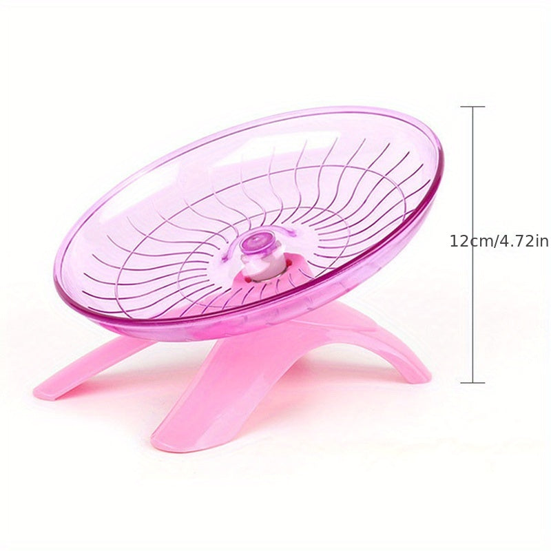 Silent Hamster Exercise Wheel Hamster Running Spinner Toy for Small Animals