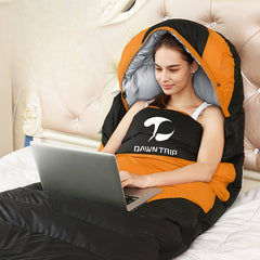 Winter Thickened Thermal Sleeping Bag Envelope for Outdoor Camping