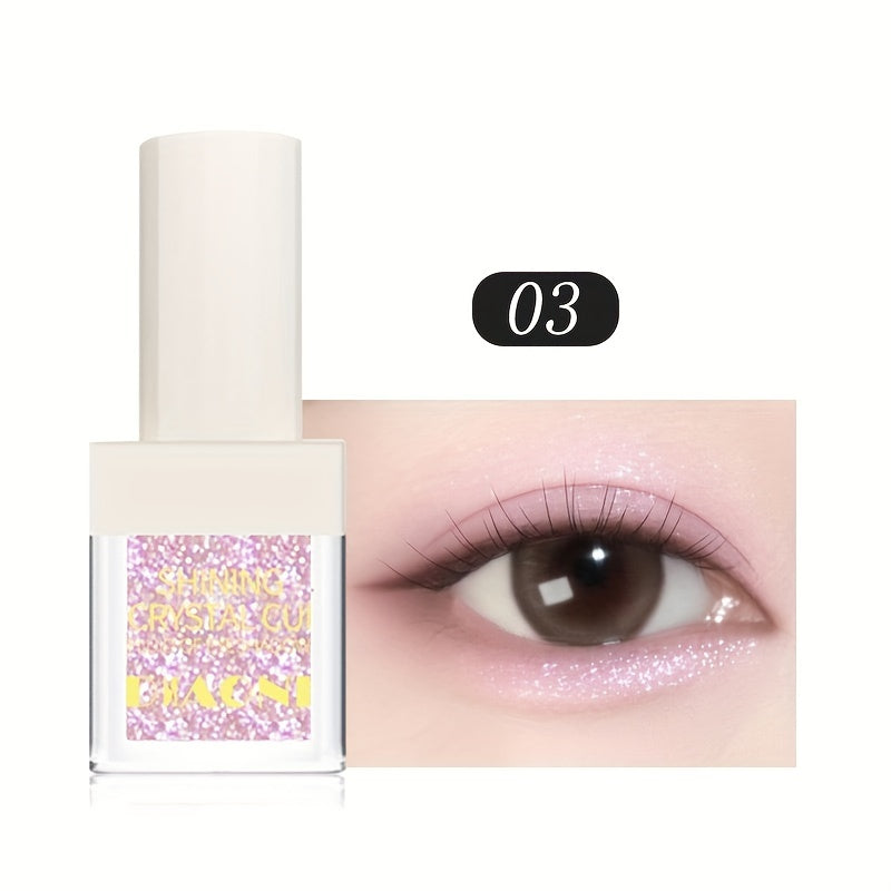 3 Colors Sparkle Liquid Eyeshadow Stick Shimmer Pearly Sequin Eyeliner Grey Rose